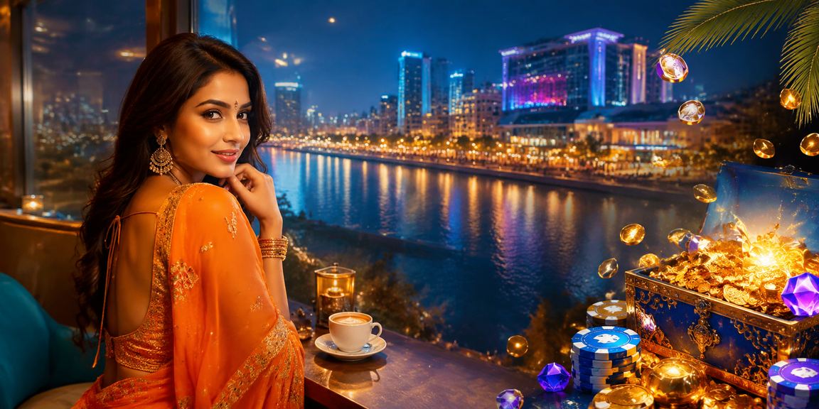 Glamorous lottery excitement in Ahmedabad Riverfront casino venue